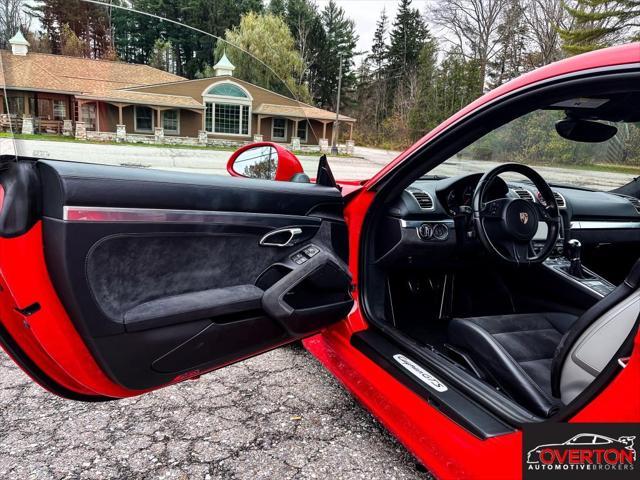 used 2015 Porsche Cayman car, priced at $77,000