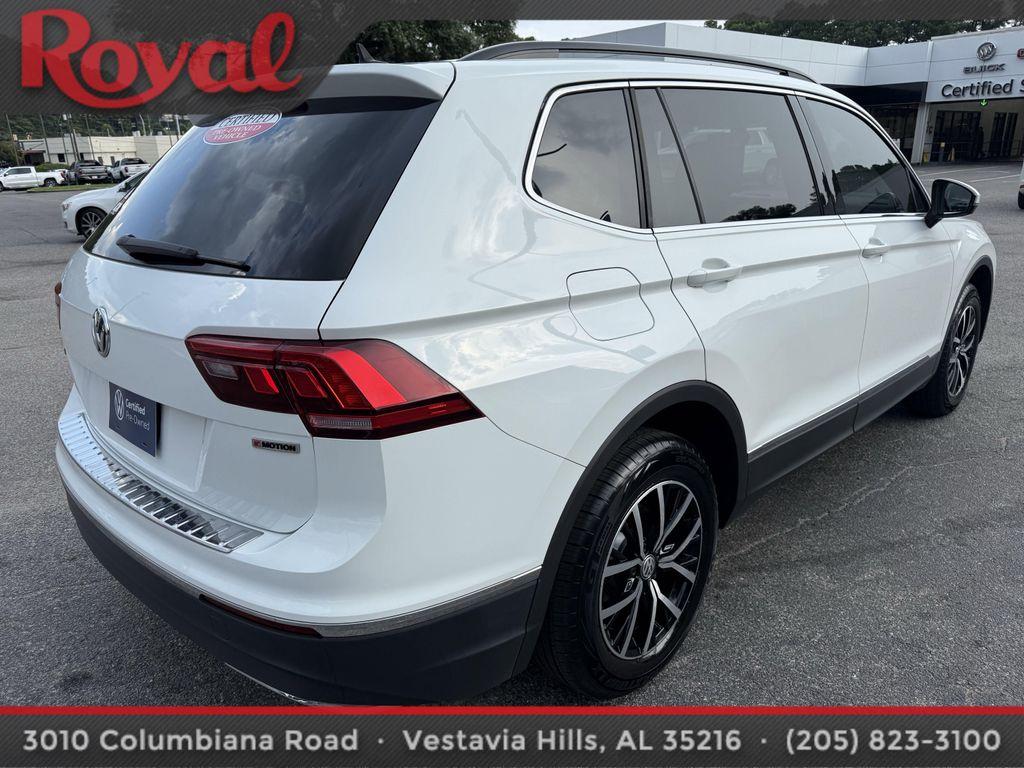 used 2021 Volkswagen Tiguan car, priced at $22,590