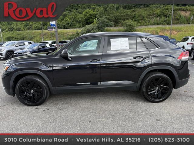 used 2021 Volkswagen Atlas Cross Sport car, priced at $25,740