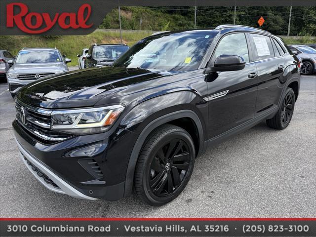 used 2021 Volkswagen Atlas Cross Sport car, priced at $25,740