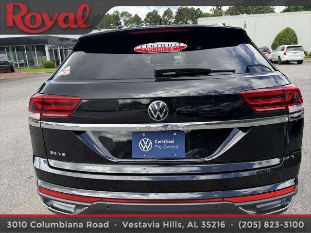 used 2021 Volkswagen Atlas Cross Sport car, priced at $25,740