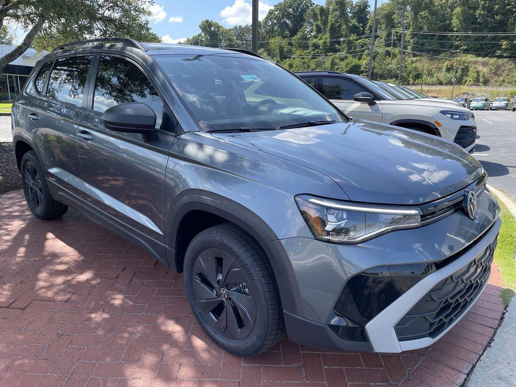 new 2025 Volkswagen Taos car, priced at $25,554