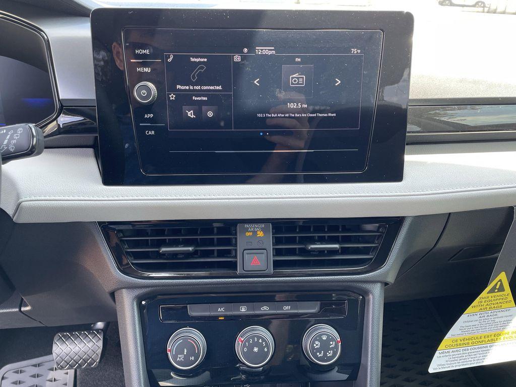 new 2025 Volkswagen Taos car, priced at $24,054
