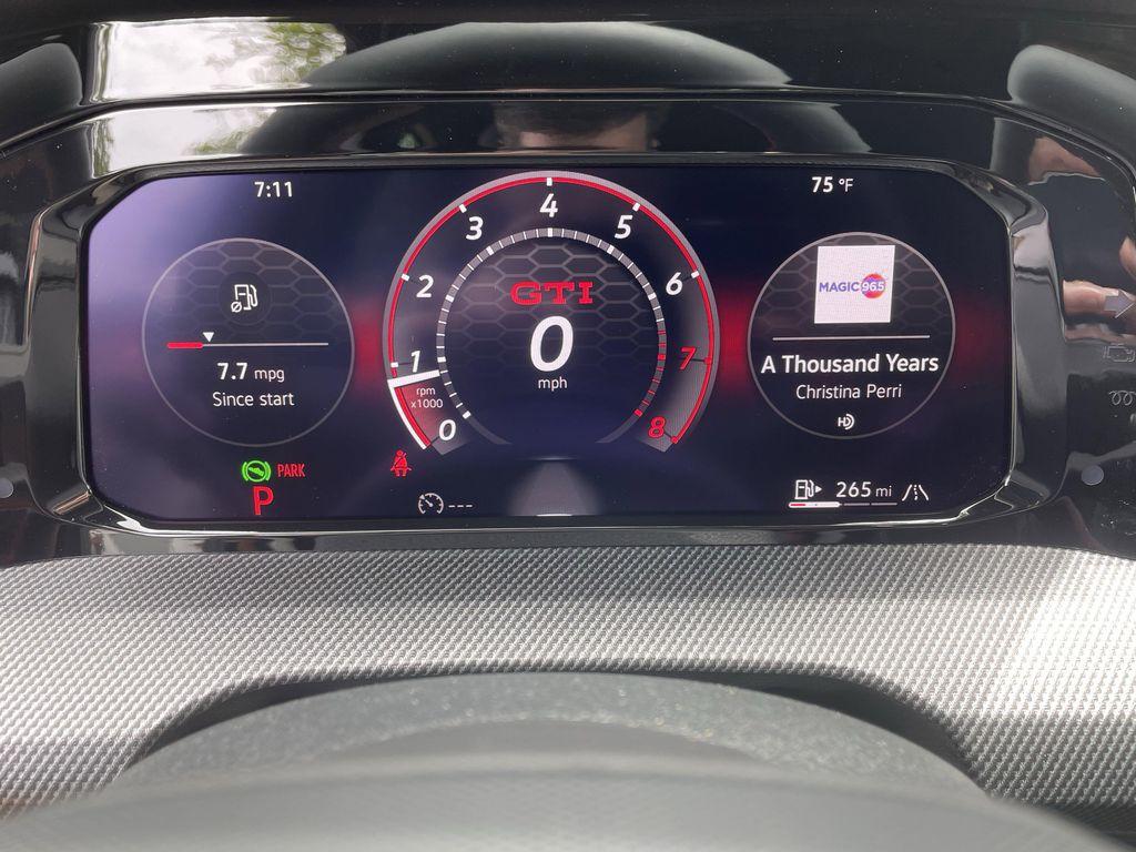 new 2025 Volkswagen Golf GTI car, priced at $38,125