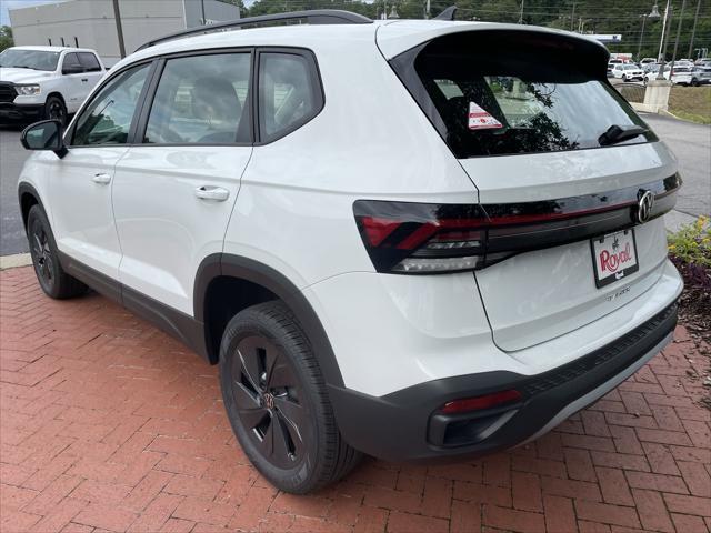 new 2025 Volkswagen Taos car, priced at $26,159