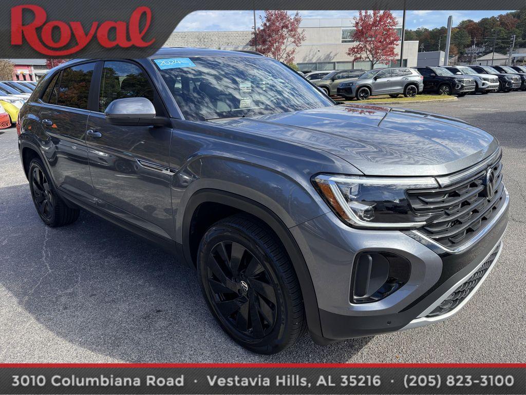 used 2024 Volkswagen Atlas Cross Sport car, priced at $33,450