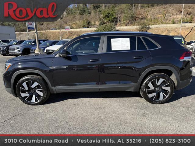 used 2024 Volkswagen Atlas Cross Sport car, priced at $34,441