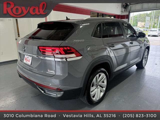 used 2021 Volkswagen Atlas Cross Sport car, priced at $21,894