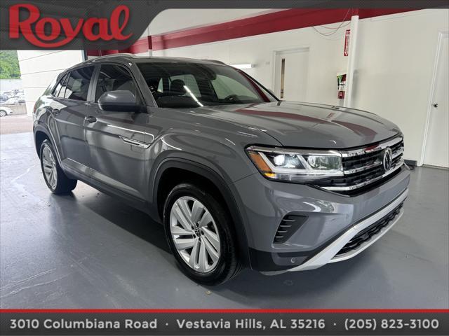 used 2021 Volkswagen Atlas Cross Sport car, priced at $21,894