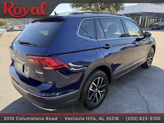 used 2021 Volkswagen Tiguan car, priced at $21,590