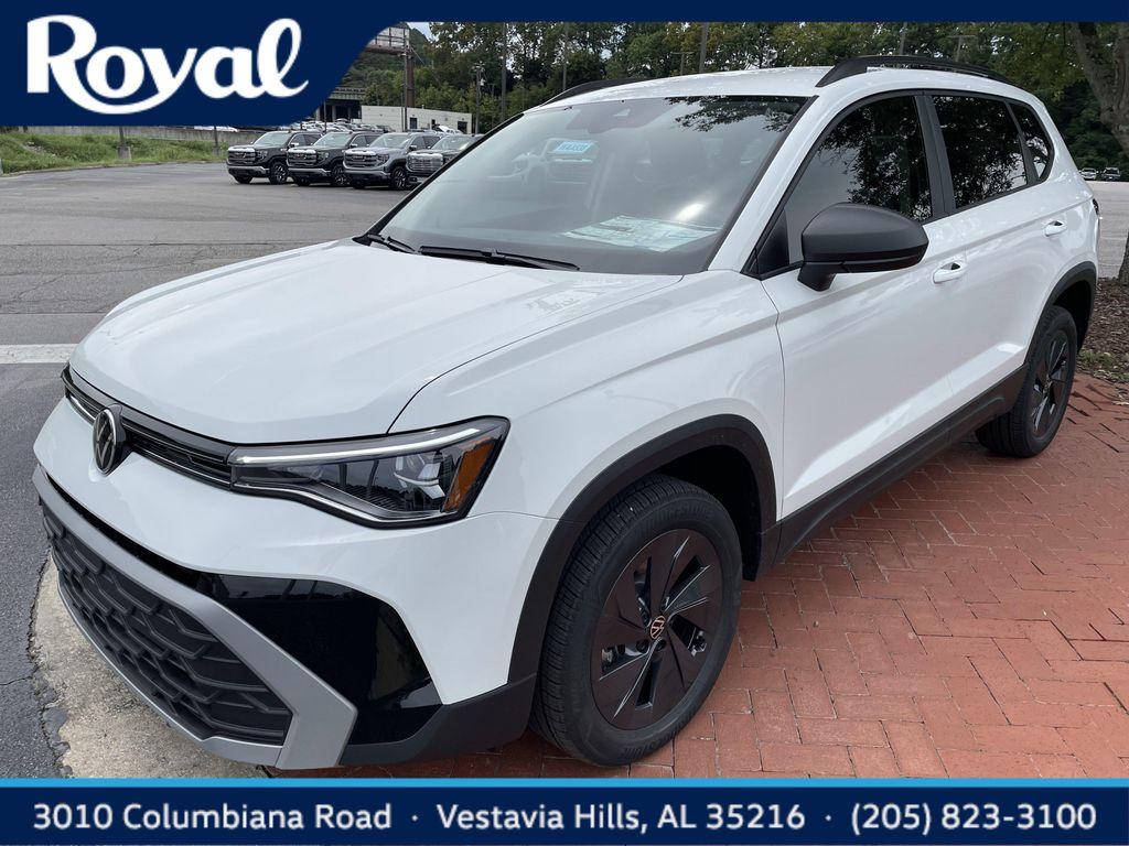 new 2025 Volkswagen Taos car, priced at $25,653