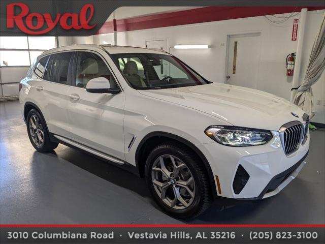 used 2022 BMW X3 car, priced at $27,989