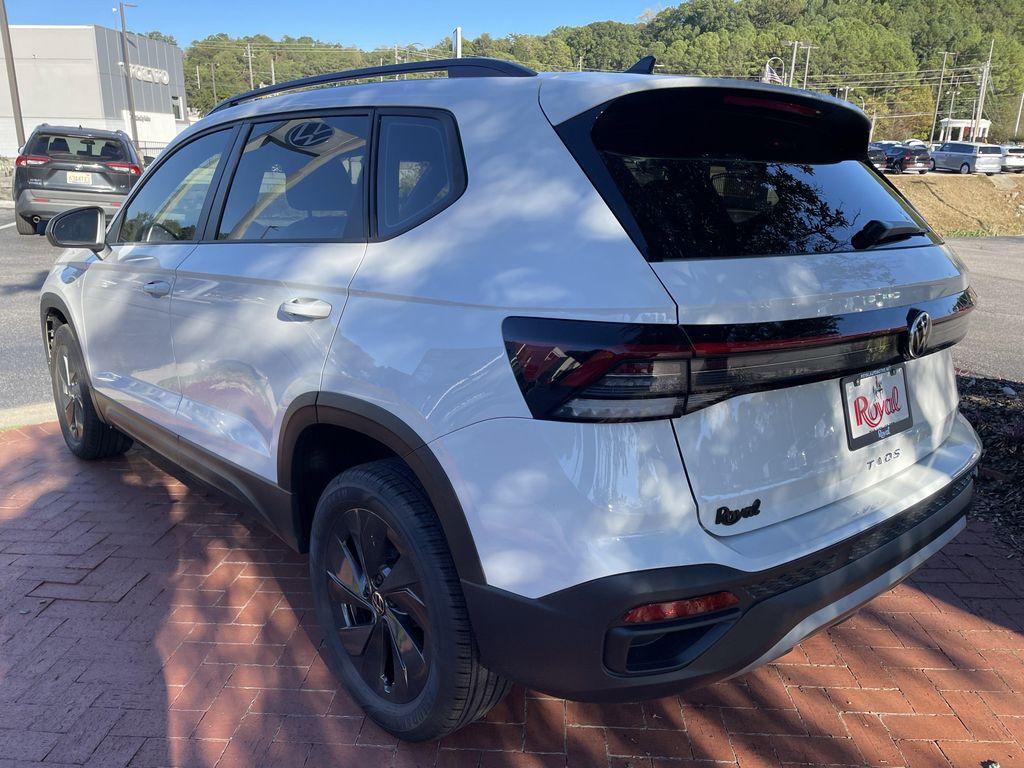 new 2025 Volkswagen Taos car, priced at $25,653