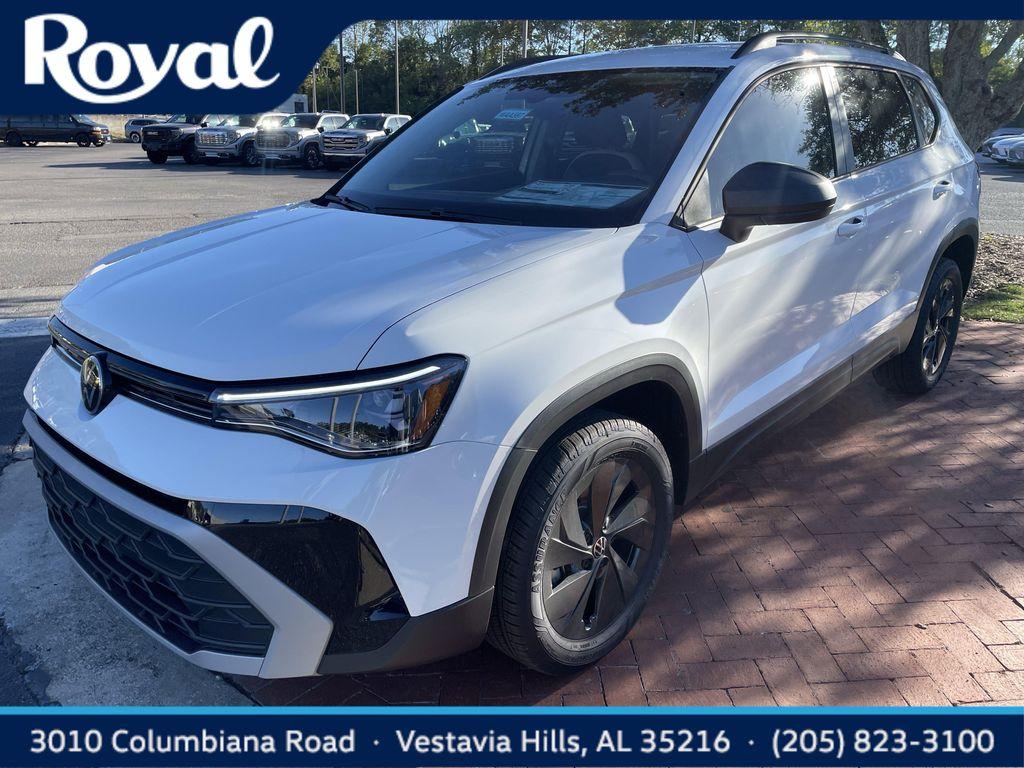 new 2025 Volkswagen Taos car, priced at $25,653