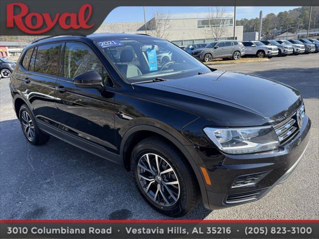 used 2021 Volkswagen Tiguan car, priced at $18,641