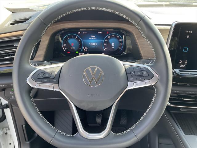 new 2025 Volkswagen Atlas car, priced at $38,294