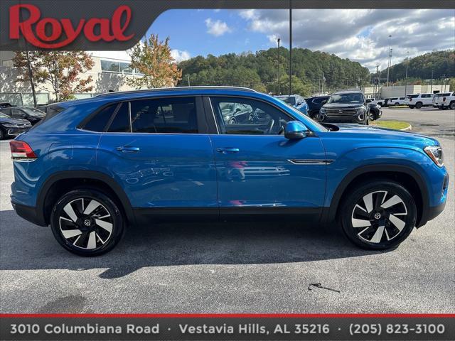 used 2024 Volkswagen Atlas Cross Sport car, priced at $37,850