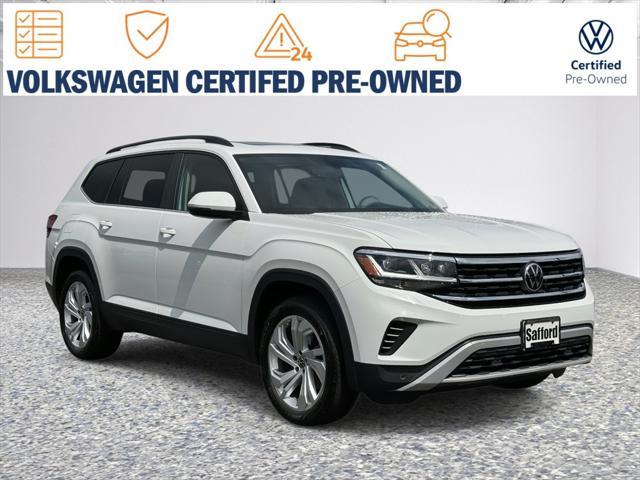 used 2022 Volkswagen Atlas car, priced at $30,739
