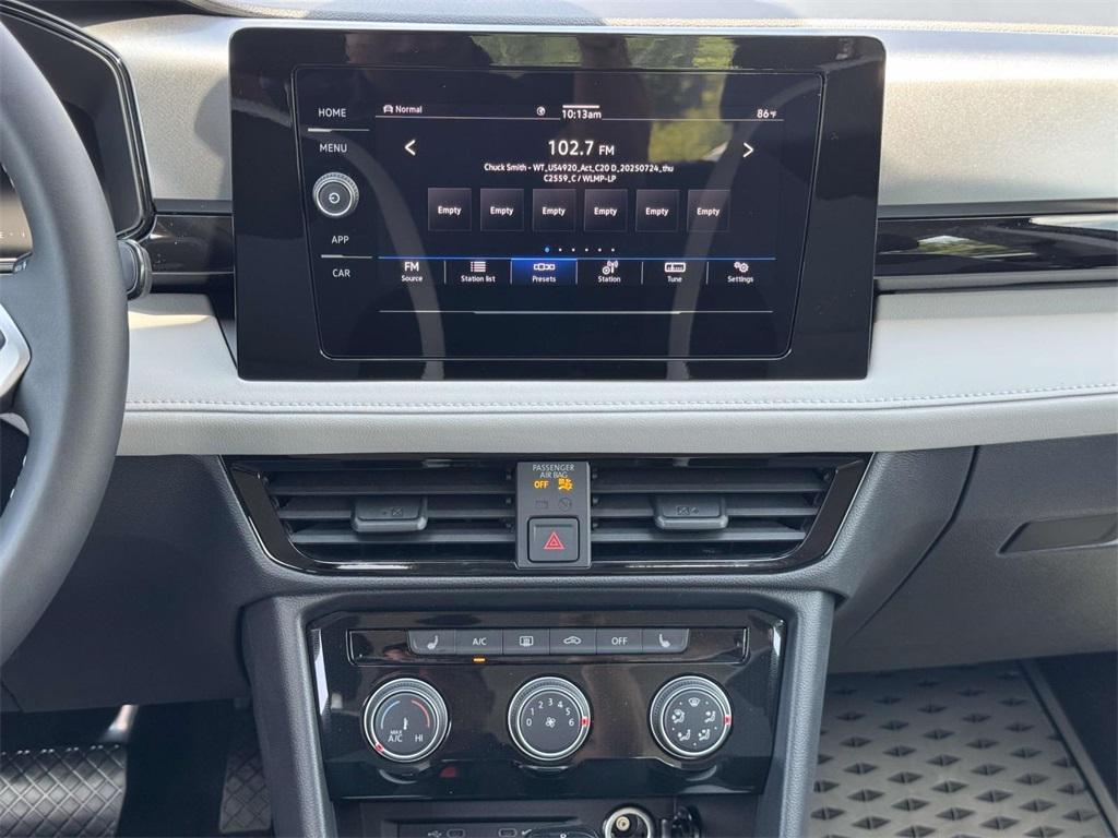 new 2025 Volkswagen Taos car, priced at $26,584