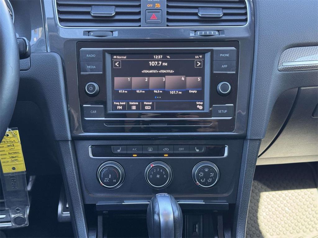 used 2018 Volkswagen Golf Alltrack car, priced at $14,000