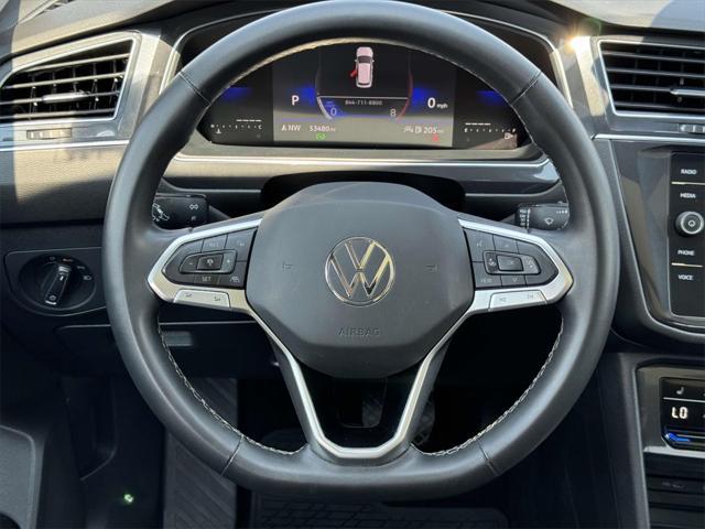 used 2022 Volkswagen Tiguan car, priced at $20,384