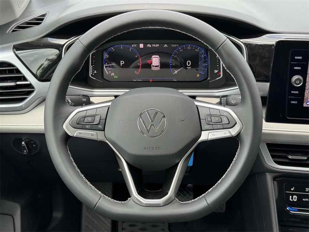 new 2025 Volkswagen Taos car, priced at $33,916