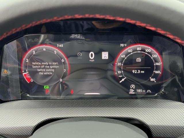 new 2025 Volkswagen Golf GTI car, priced at $34,248