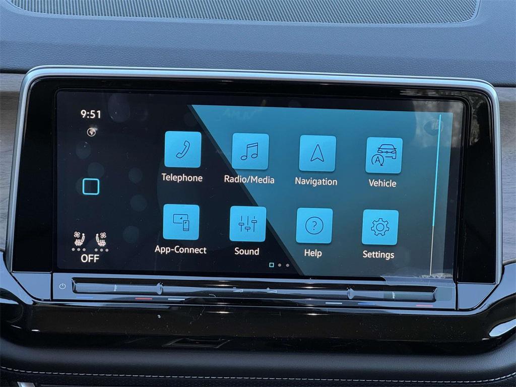 new 2025 Volkswagen Atlas car, priced at $40,957