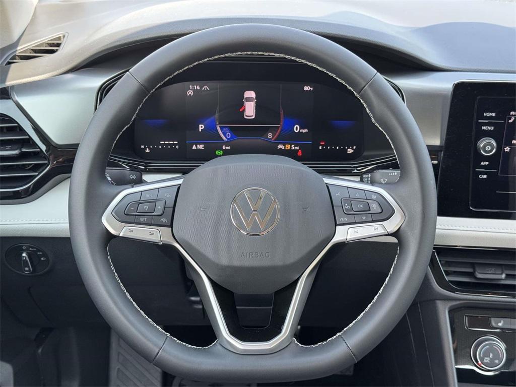 new 2025 Volkswagen Taos car, priced at $27,021