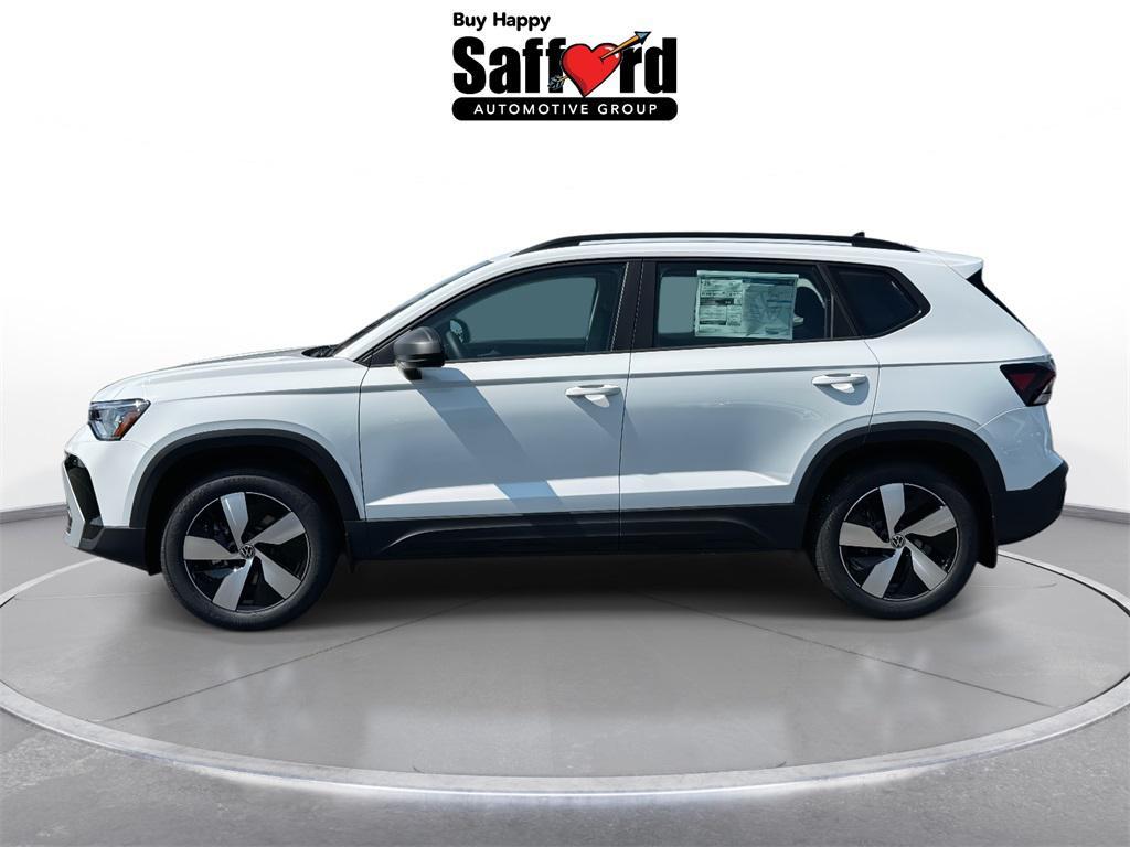 new 2025 Volkswagen Taos car, priced at $27,021
