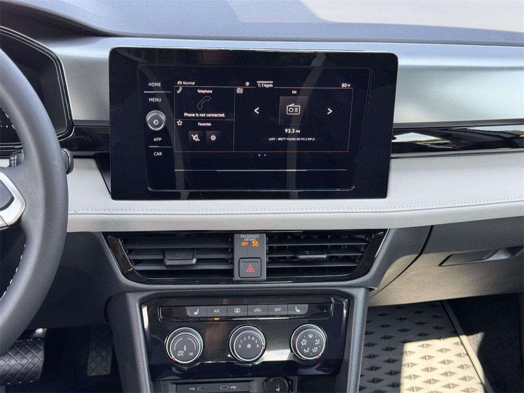 new 2025 Volkswagen Taos car, priced at $27,021