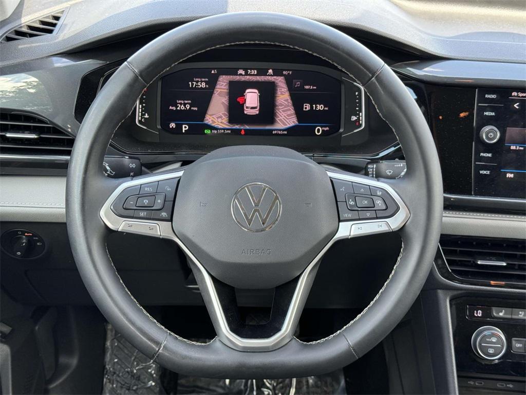 used 2022 Volkswagen Taos car, priced at $20,744