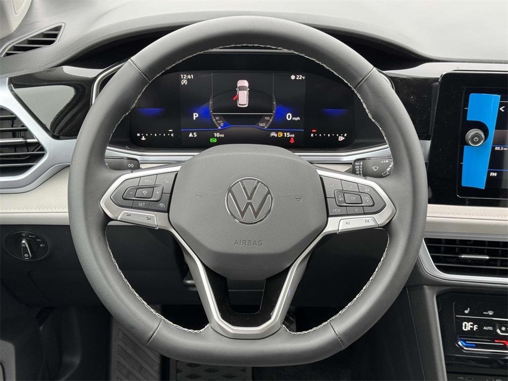 new 2025 Volkswagen Taos car, priced at $29,521