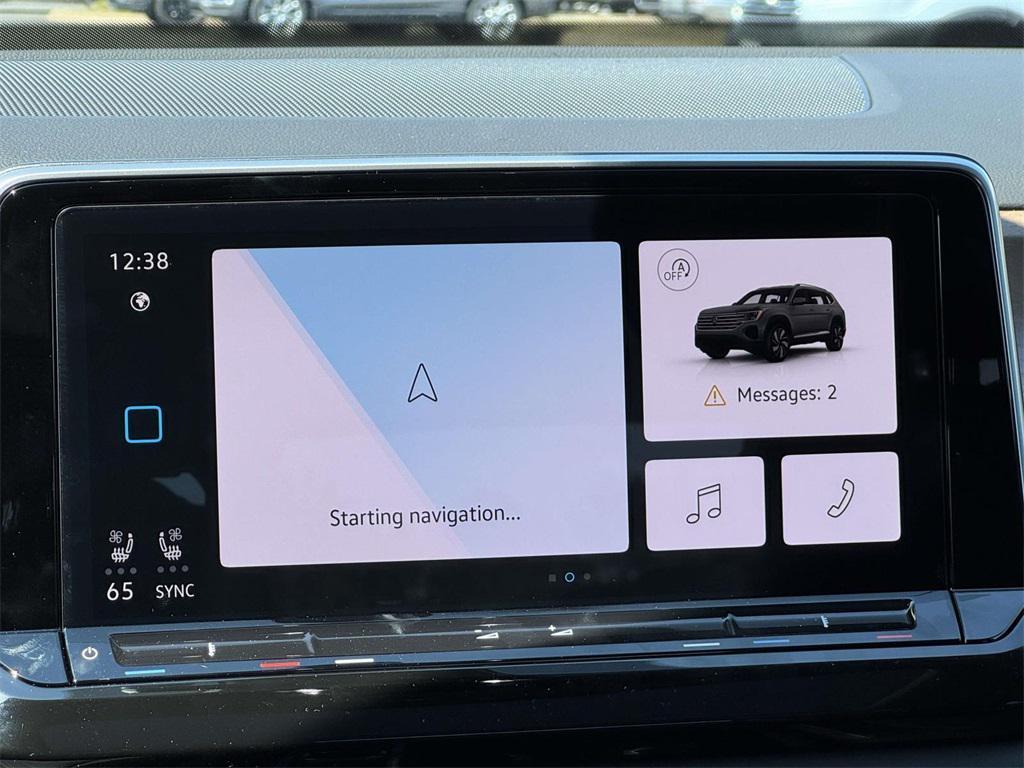 new 2026 Volkswagen Atlas car, priced at $50,694