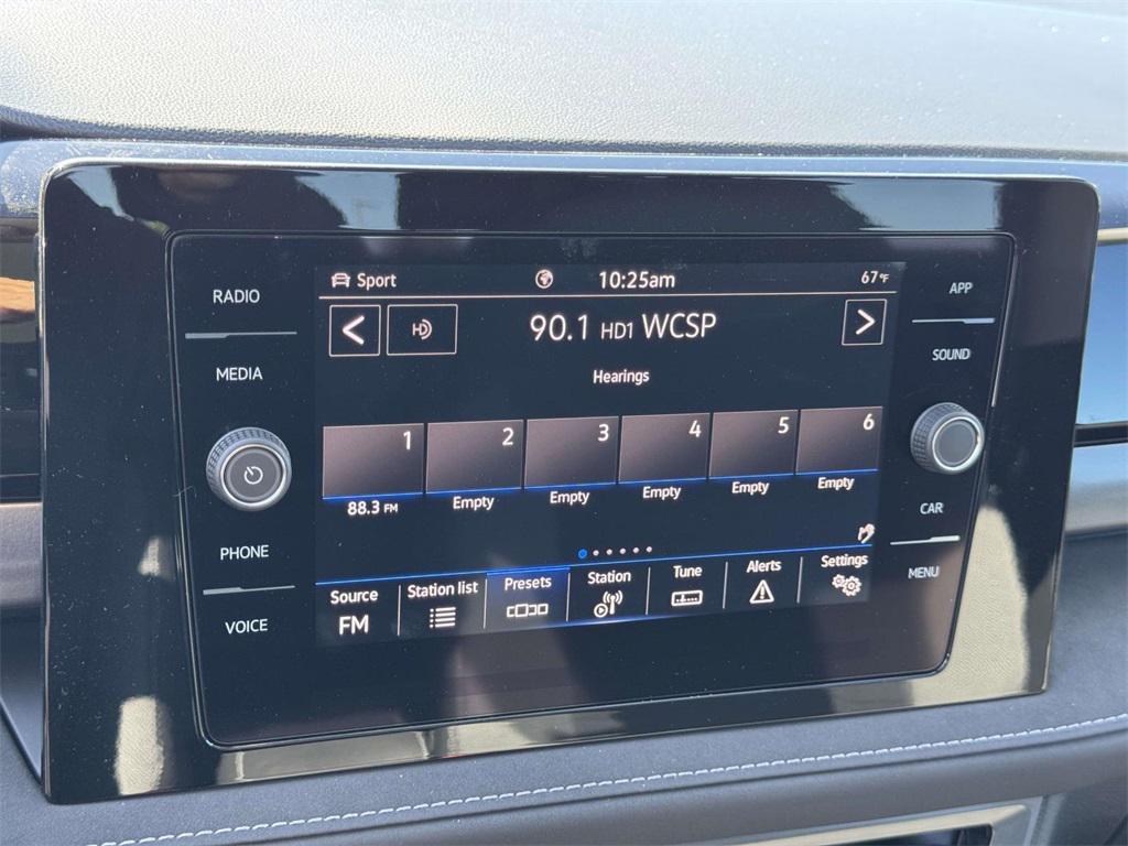 new 2025 Volkswagen Taos car, priced at $31,076