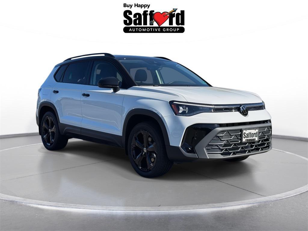 new 2025 Volkswagen Taos car, priced at $31,076