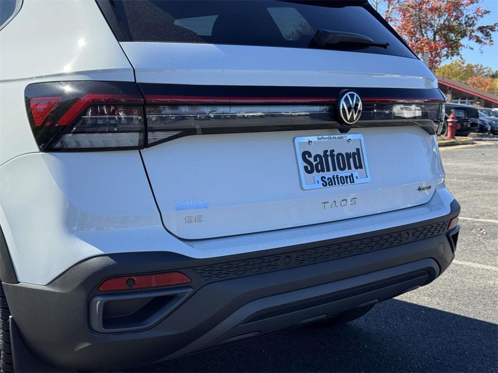 new 2025 Volkswagen Taos car, priced at $31,076