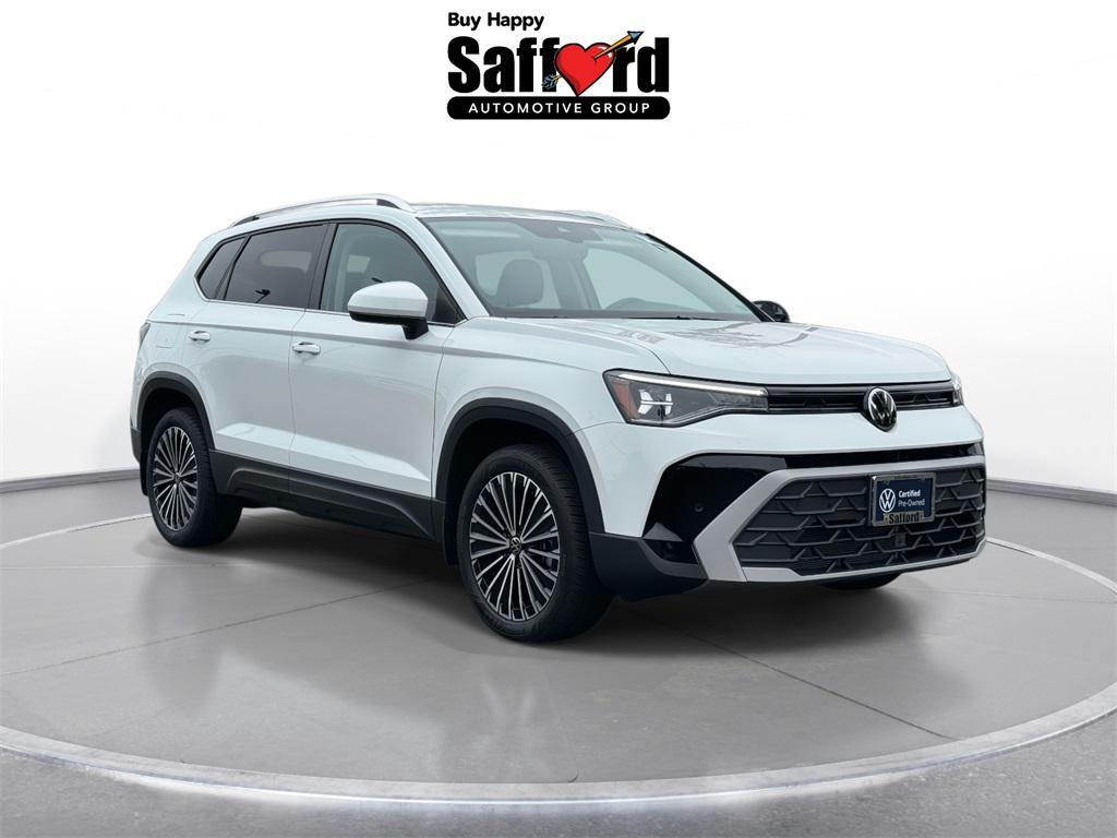 used 2025 Volkswagen Taos car, priced at $26,735