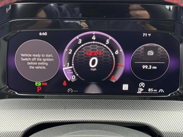 new 2025 Volkswagen Golf GTI car, priced at $34,480