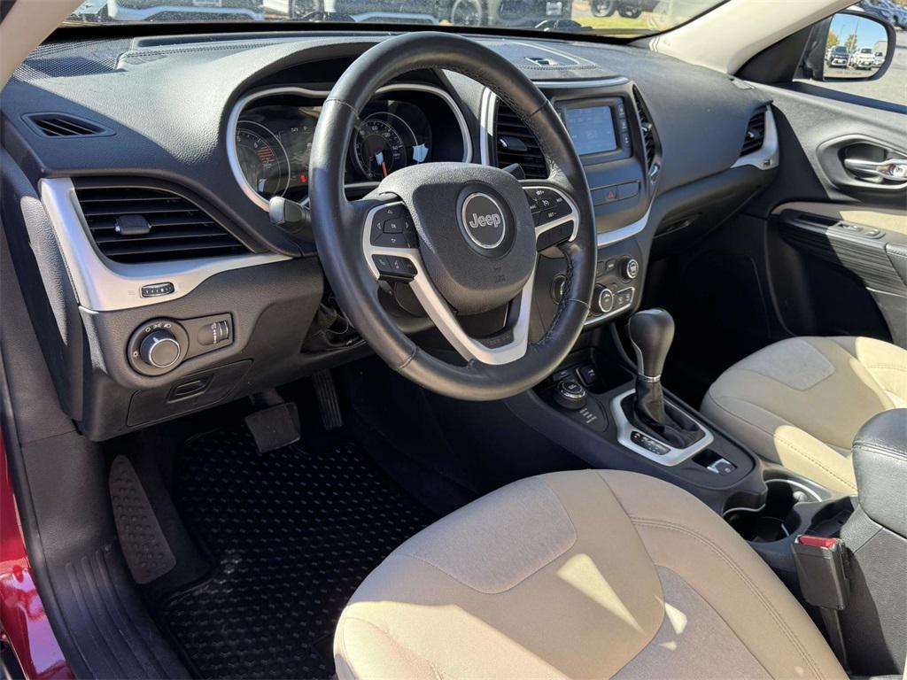 used 2016 Jeep Cherokee car, priced at $12,000