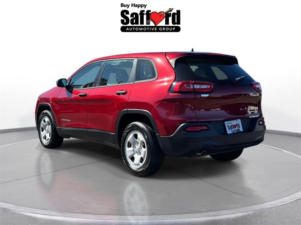 used 2016 Jeep Cherokee car, priced at $12,000
