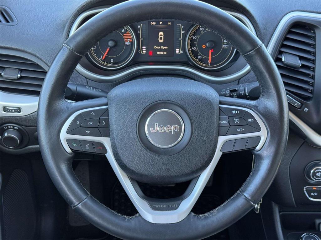 used 2016 Jeep Cherokee car, priced at $12,000