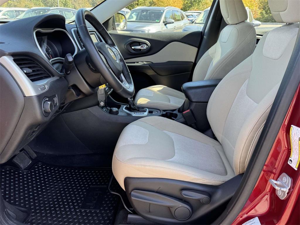 used 2016 Jeep Cherokee car, priced at $12,000