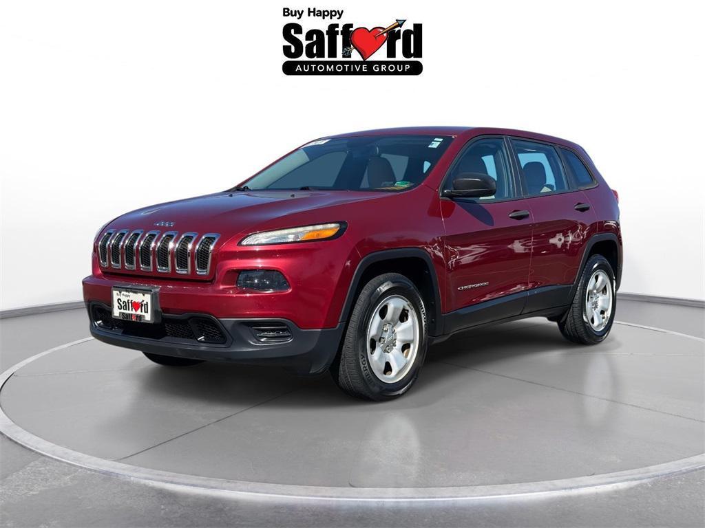 used 2016 Jeep Cherokee car, priced at $13,000