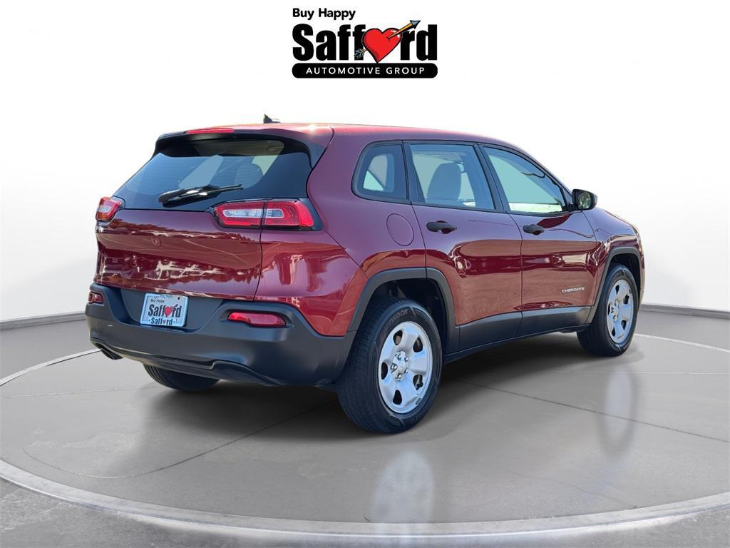 used 2016 Jeep Cherokee car, priced at $12,000