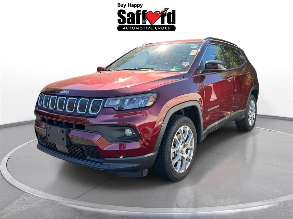 used 2022 Jeep Compass car, priced at $22,537