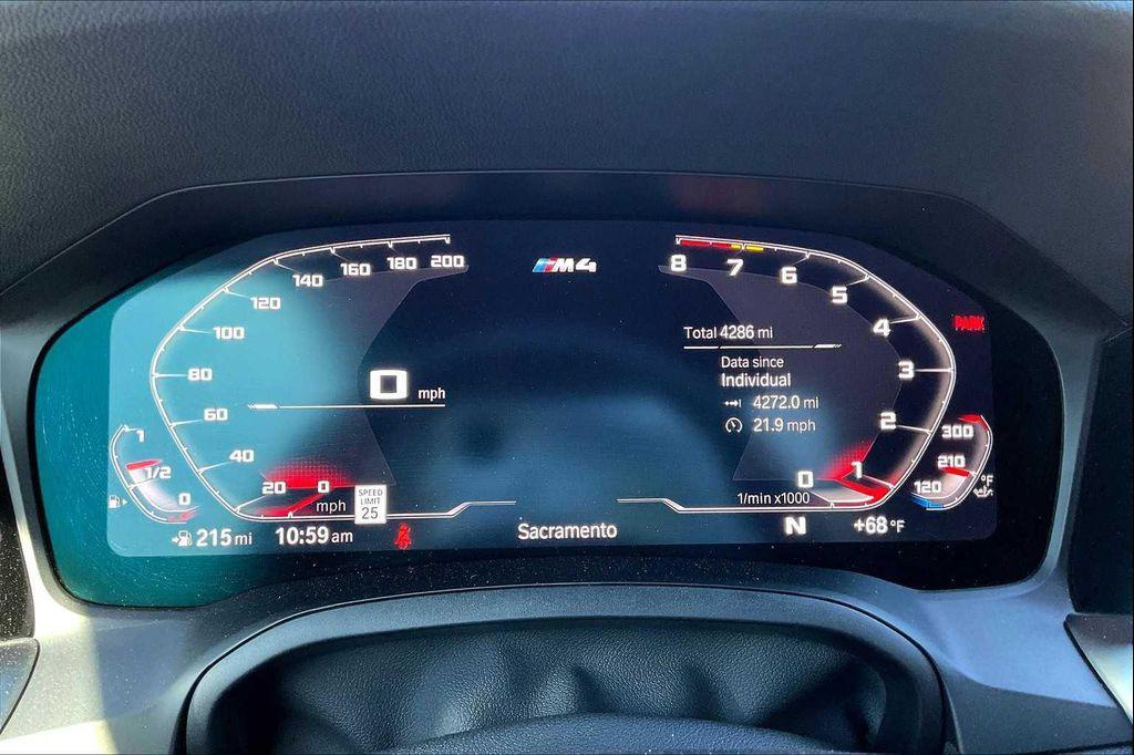 used 2023 BMW M4 car, priced at $78,480