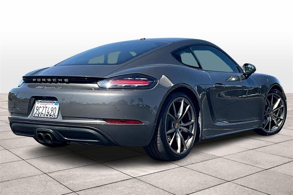 used 2022 Porsche 718 Cayman car, priced at $79,405