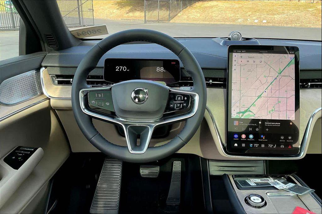 new 2025 Volvo EX90 car, priced at $93,495