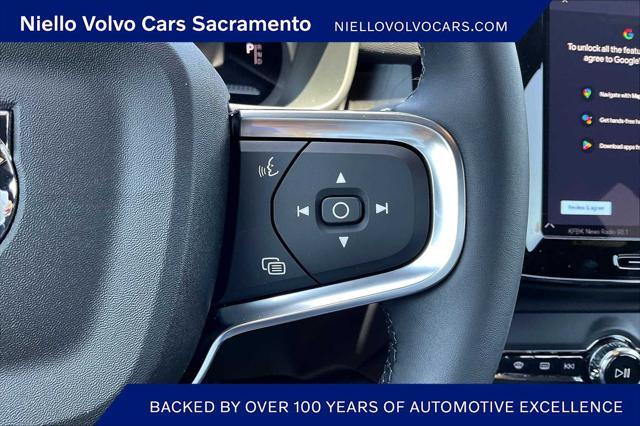 new 2025 Volvo EX40 car, priced at $56,545